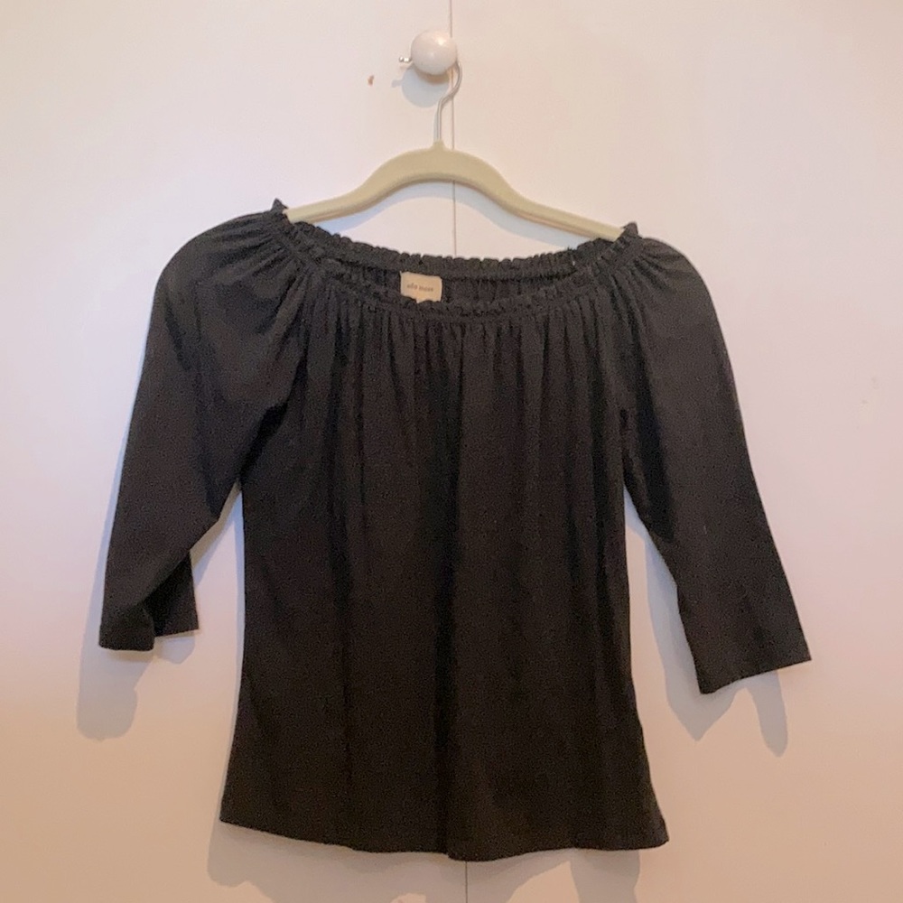Women’s Size Small Ella Moss Top Black